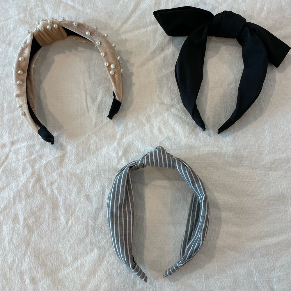 3 headbands